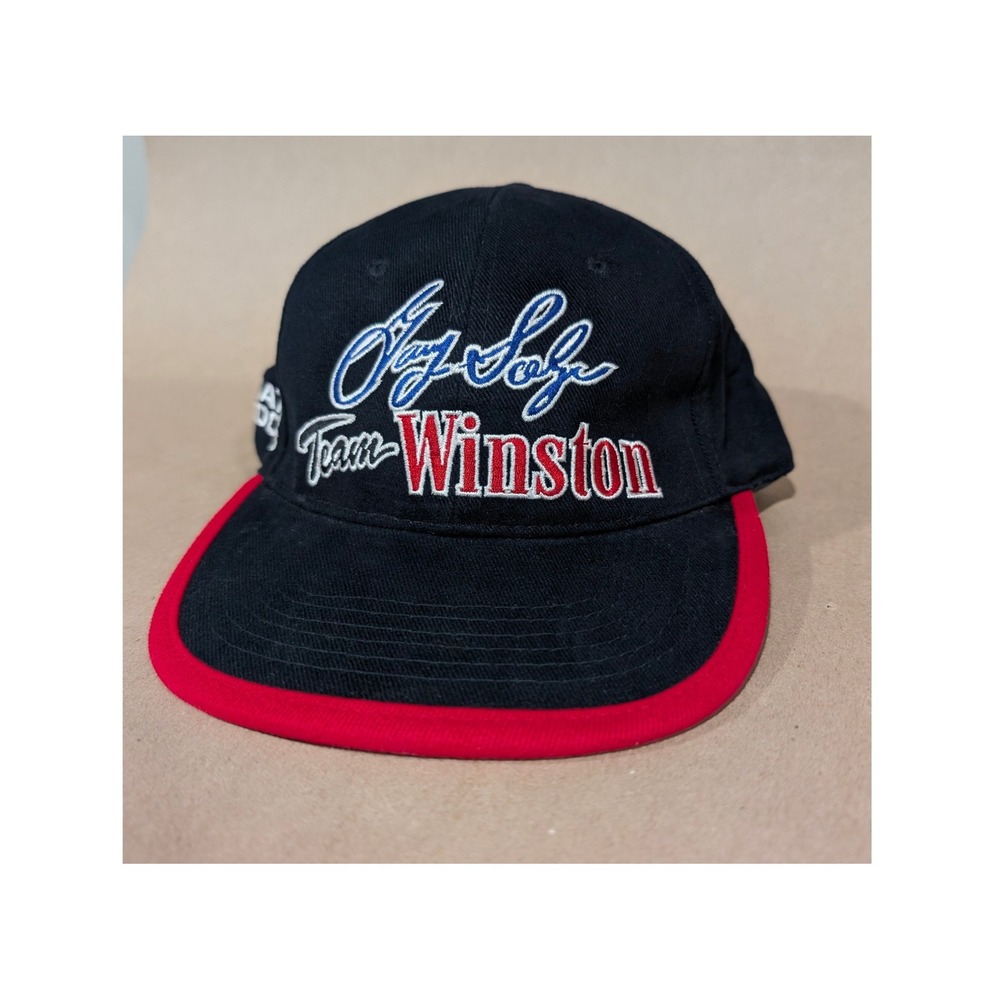 Vintage 90s Jimmy Spencer Winston NASCAR Hat Cap Matco Tools Racing Champions